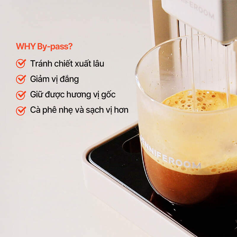 Jenniferoom 19-bar automatic espresso machine (with bypass) - JRK-EM19T1OM, , large image number null